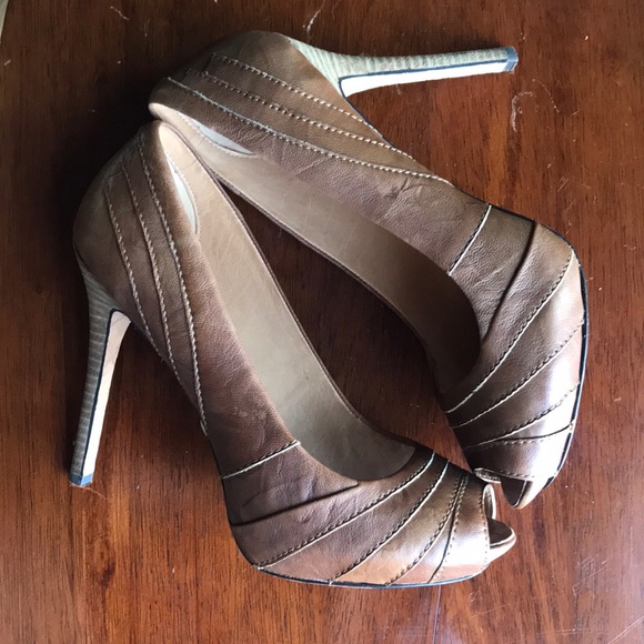 LAMB brown heels - Picture 3 of 4